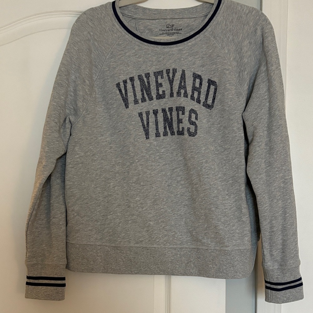 Vineyard Vines Heather Gray Crewneck